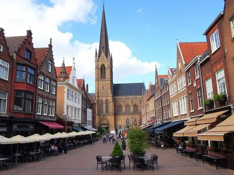 Stadsbeeld van Haarlem, met 188 restaurants in deze gids